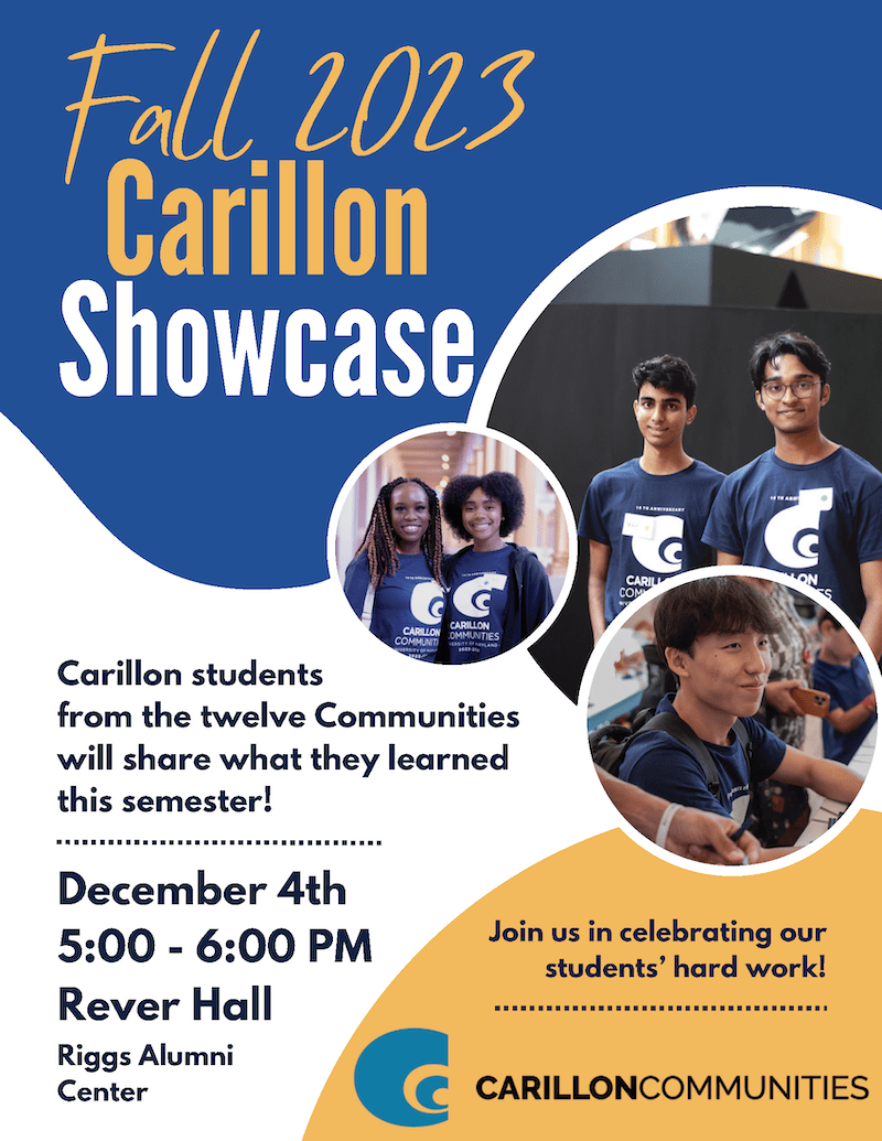 Carillon Showcase Flier