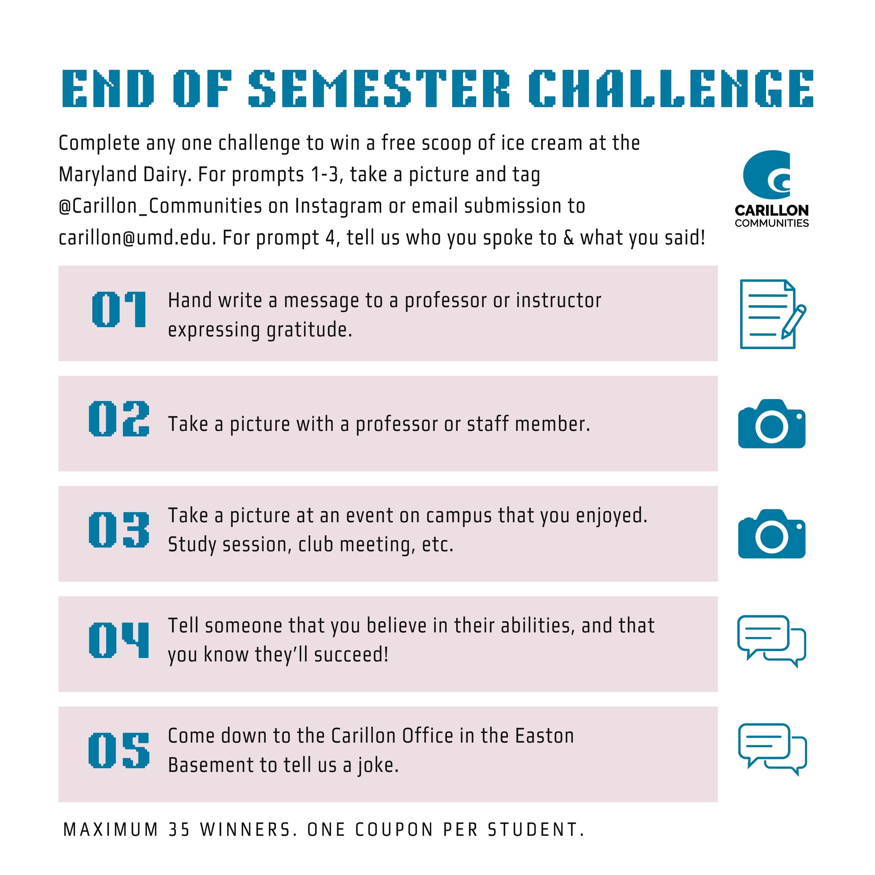 End of Semester Challenge